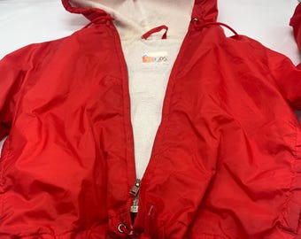 Mc kids windbreaker, size M(5-6) in red.
