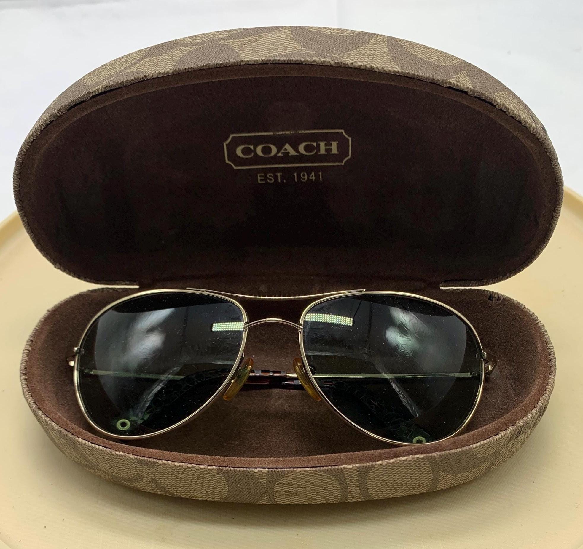 Vintage Coach Glasses Case - Etsy
