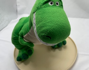 Rex the dinosaur plush from Toy Story.