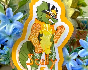Traditionelle Kunst nach Maß Fursona / Furry / Anthro / Feral / Hybrid / OC Mini Chibi Ganzkörper Convention / Fursuit Abzeichen