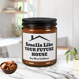 Funny Real Estate Agent Gift Smells Like You’re About to List Your House Realtor Candle Gift Real Estate Closing Gift Scented Candle