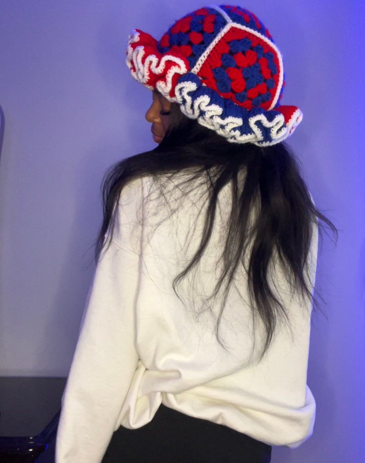 Granny Square Hat (sissy)
