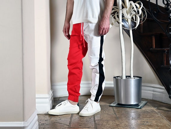 Two tone sale joggers