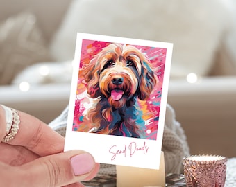 Labradoodle Sticker, Golden Doodle Sticker Decals, Send Doods, Cute Laptop Sticker, Planner Sticker