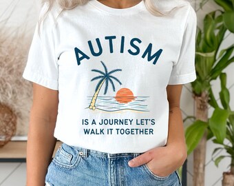 Camisa de concientización sobre el autismo, camisa de salud mental, camisa de mamá con autismo, camisa de celebración de la neurodiversidad, camisa de educación especial de inclusión de maestros de AAC SPED