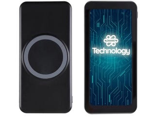 ARTÍCULO POPULAR PARA 2026 - Banco de energía iluminador Powerglow, carga inalámbrica y magnética, regalo tecnológico iluminado, cargador inalámbrico y magnético.