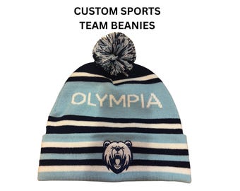 Custom Beanie Hats, Skull Caps, Custom Winter Ski Hats, Custom Toque, Bulk Beanies, Hat with Logo