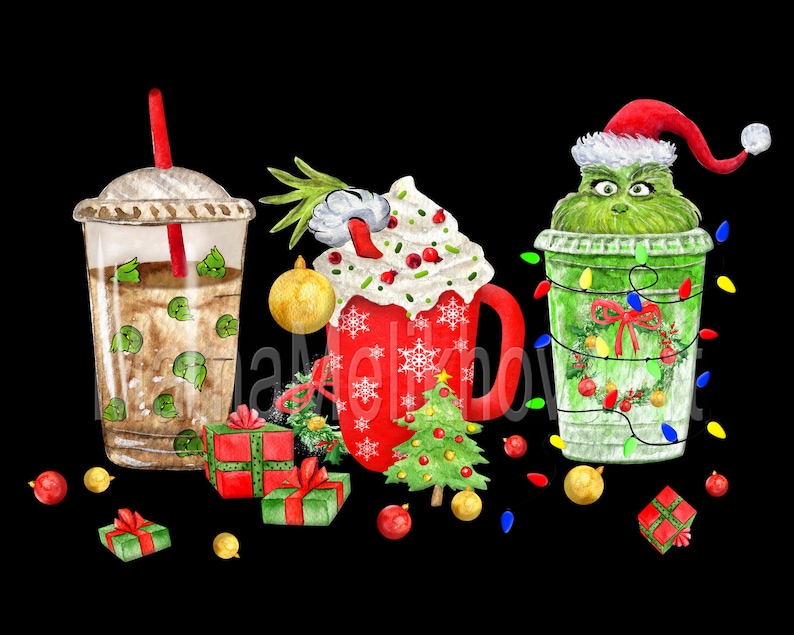 Christmas Grinch Coffee Snacks Food Magic Kingdom Etsy