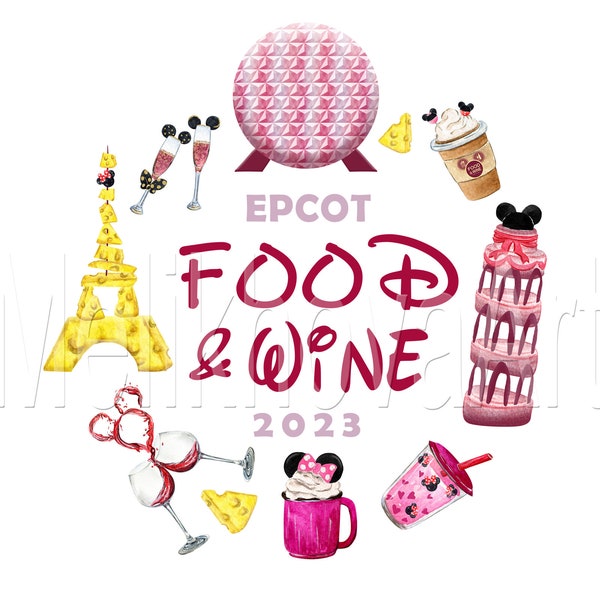 Epcot Food and Wine - Etsy
