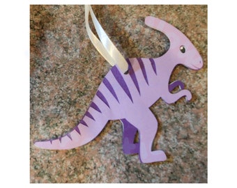 Jax Parasaurolophus (JP for short) -- yard stake, plant pick, ornament