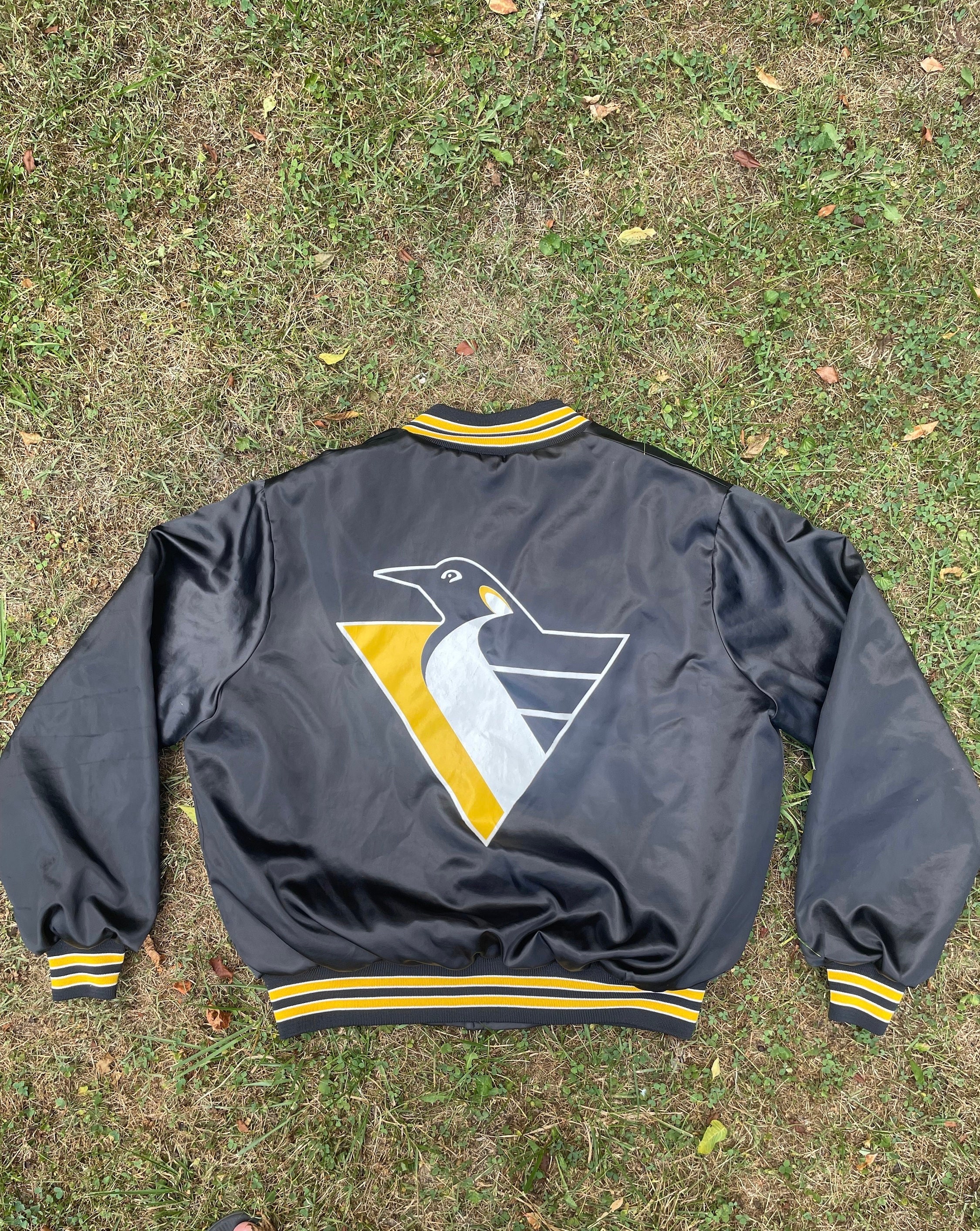 Nhl Penguins Jacket - Etsy Nhl Penguins Jacket - Etsy