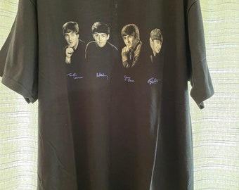 Vintage Beatles T-shirt Single Stitched Oversized XL Classic Vintage Beatles T-shirt Single Stitched Oversized XL Classic