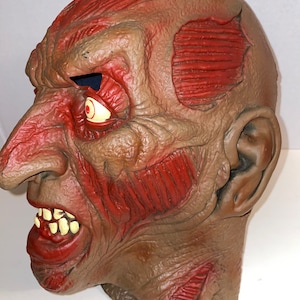 Vintage 1984 - 1995 Nightmare On Elm Street  FREDDY KRUEGER Mask 90s Horror