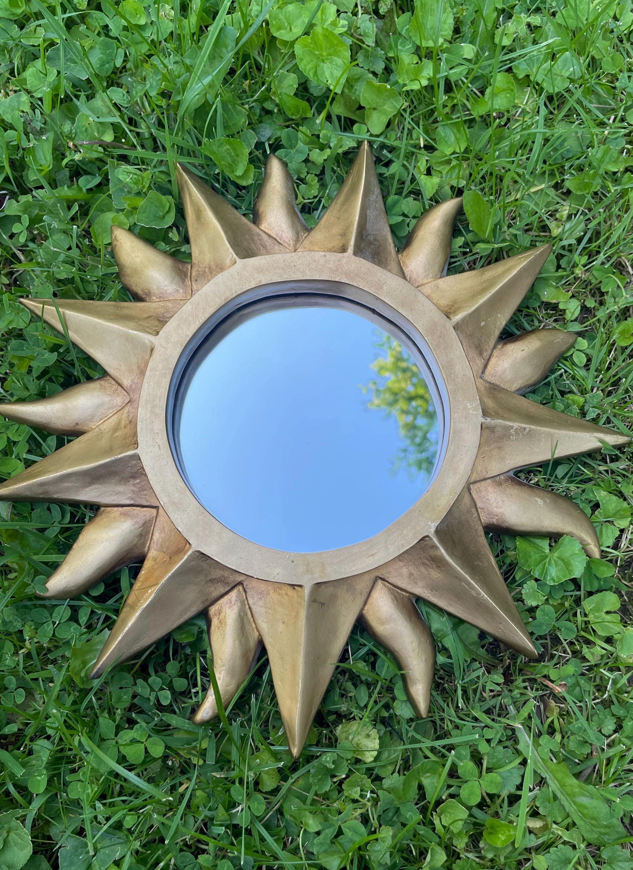 Gold sun mirror - Etsy 日本