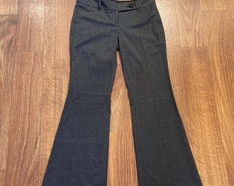 Vintage Y2K Bootcut Schlaghose The Limited Drew Fit Low Rise Stretch Hose Size 2 Office 2000s Workwear Bratzcore Maß unten