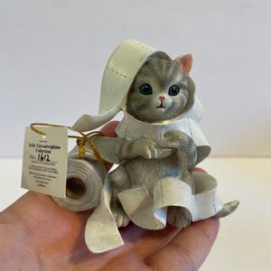 Hamilton Collection Cat Figurine - Etsy