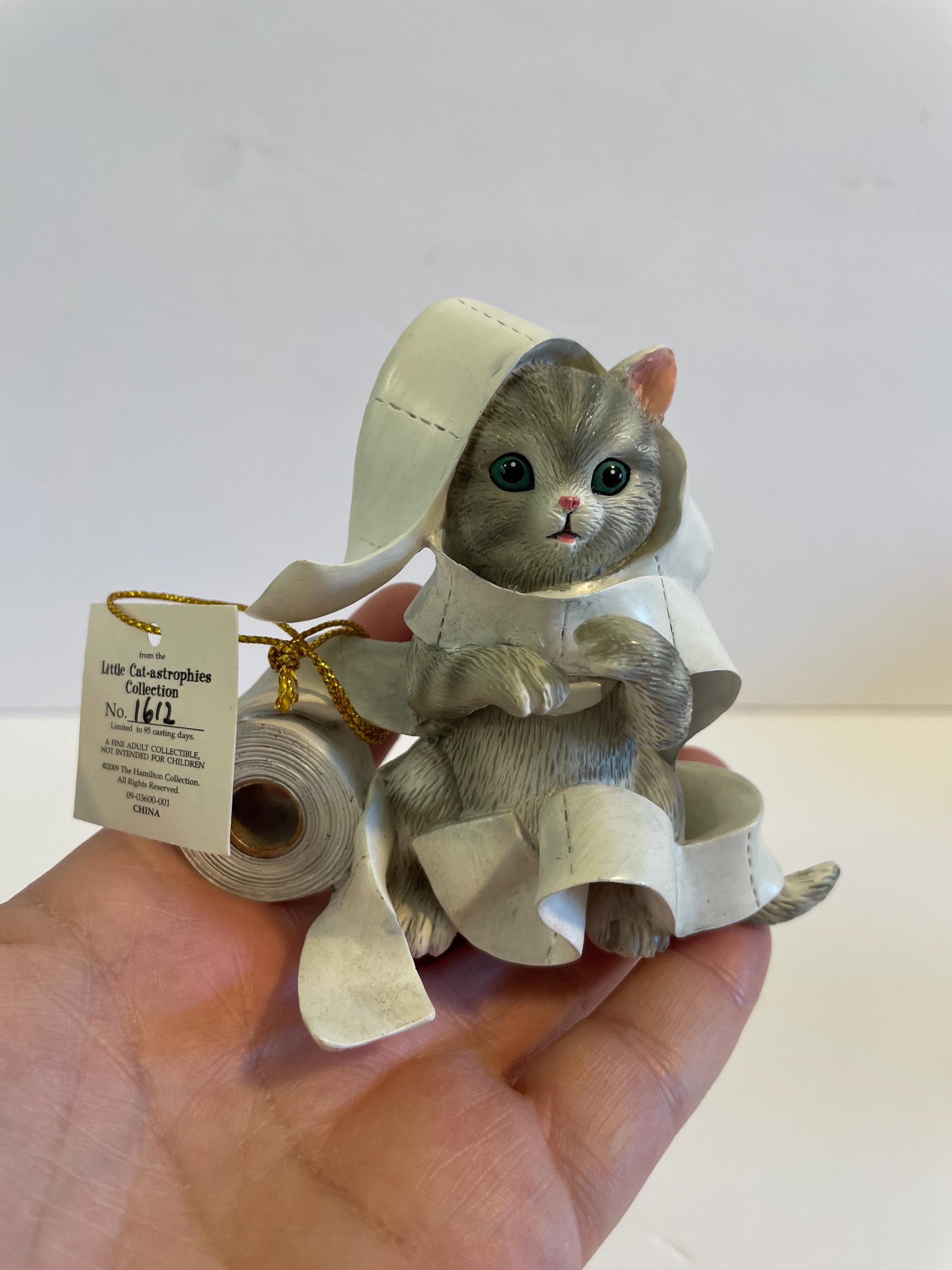 Hamilton Collection Cat Figurine - Etsy