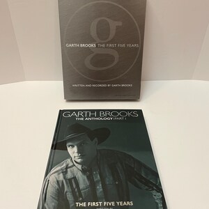 Garth Brooks The Anthology Part I The First Five Years 5 CD Set 90s Country Includes 5 CDs and a Book 90s Iconic Country Music