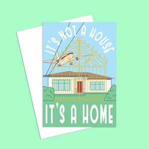 Grußkarte „It&#39;s Not a House, It&#39;s a Home“ – entworfen und hergestellt in Melbourne