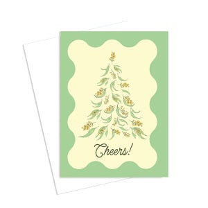Cheers! Christmas Greeting Card - Designed & Made in Melbourne