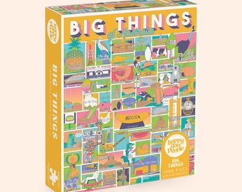 Big Things 1000 Piece Jigsaw Puzzle