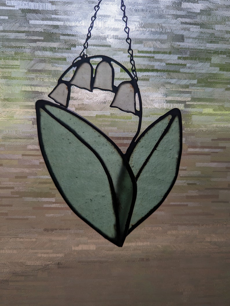 Stained Glass Lily of the Valley Etsy