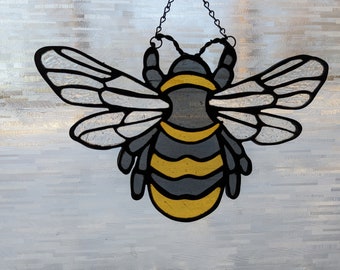 Stained Glass Bumblebee