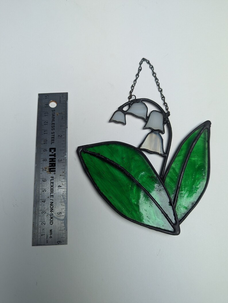 Stained Glass Lily of the Valley Etsy