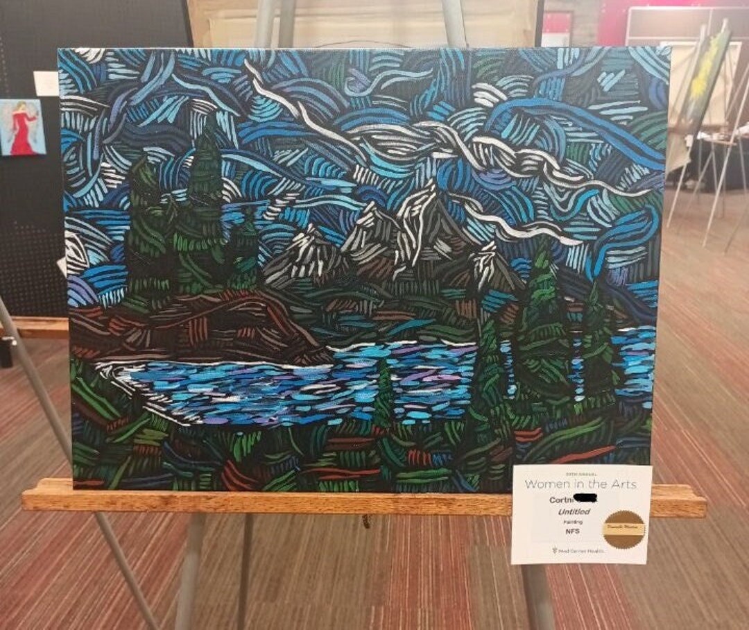 Award Winning Linework Landscape - Etsy
