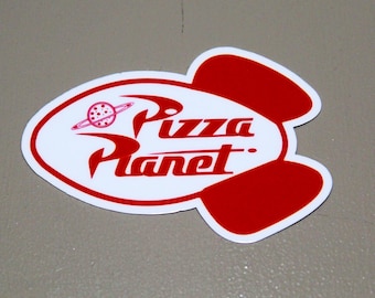 Pizza Restaurant Sticker, Funny Vinyl Sticker, PREMIUM Quality, Laminated, Glossy Finish, Weatherproof, Waterproof, U.V Protection