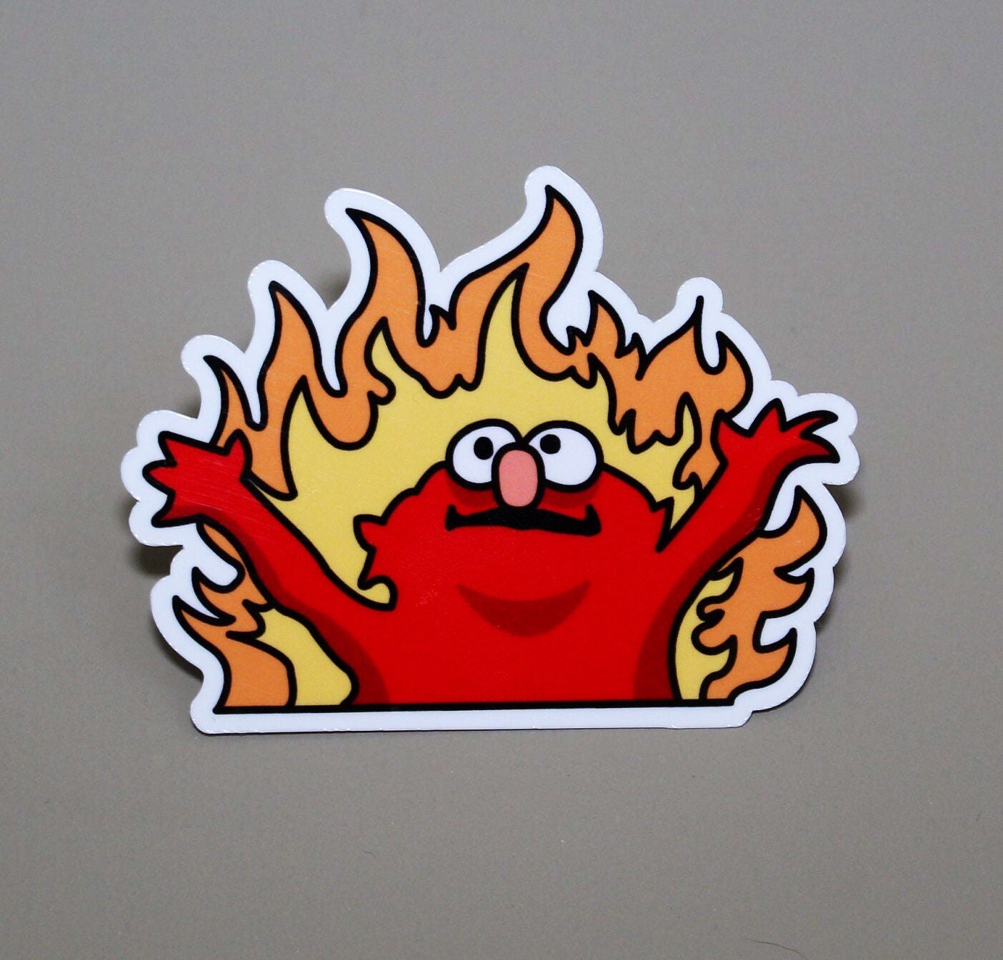 Funny Meme Sticker Hellmo Funny Vinyl Sticker PREMIUM Etsy