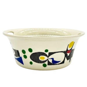 Figgjo Flint of Norway Casserole Dish | Hermann Bongard Ala Carte | Post Modern Colorful | No Lid