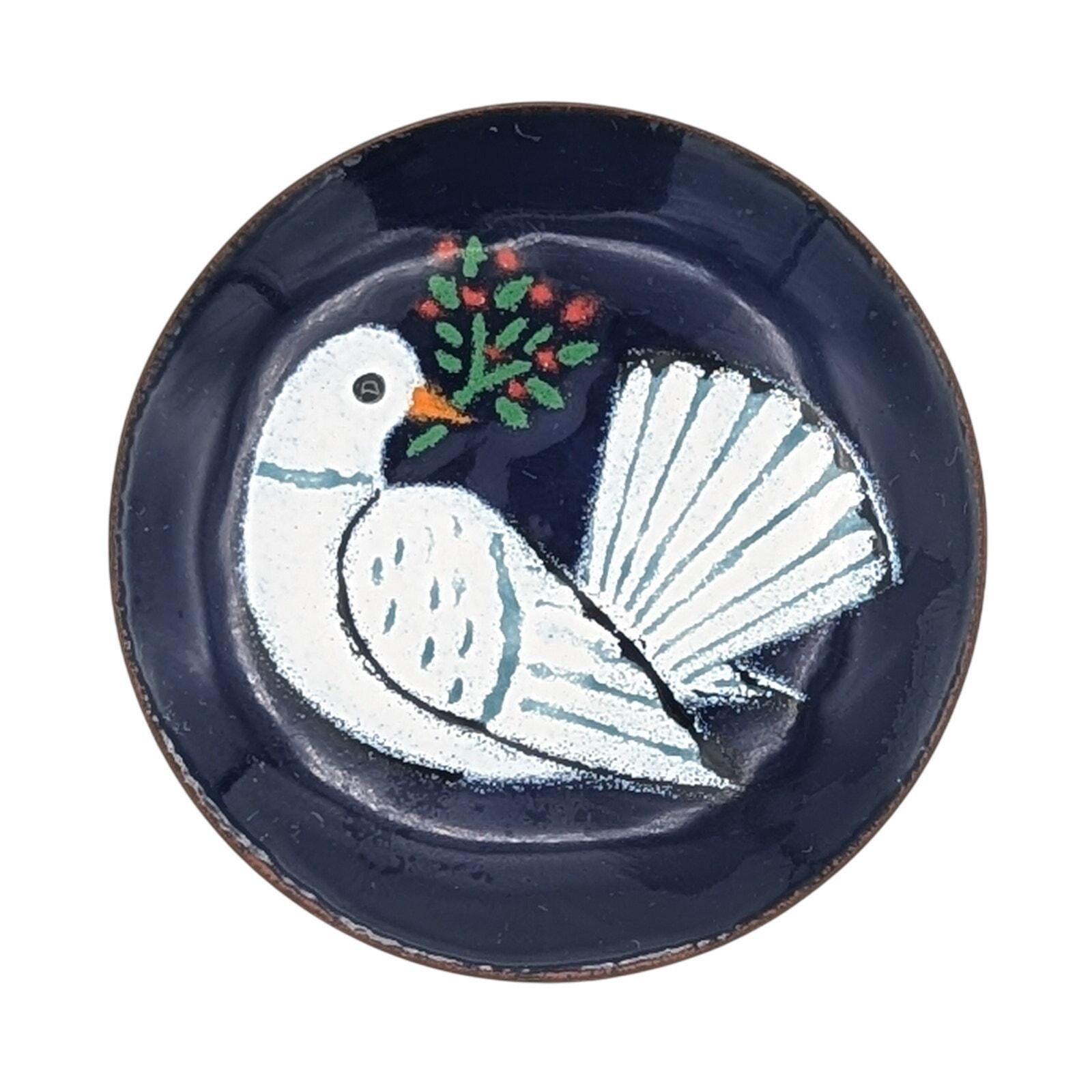 Annemarie Davidson Enamel Plate - Etsy