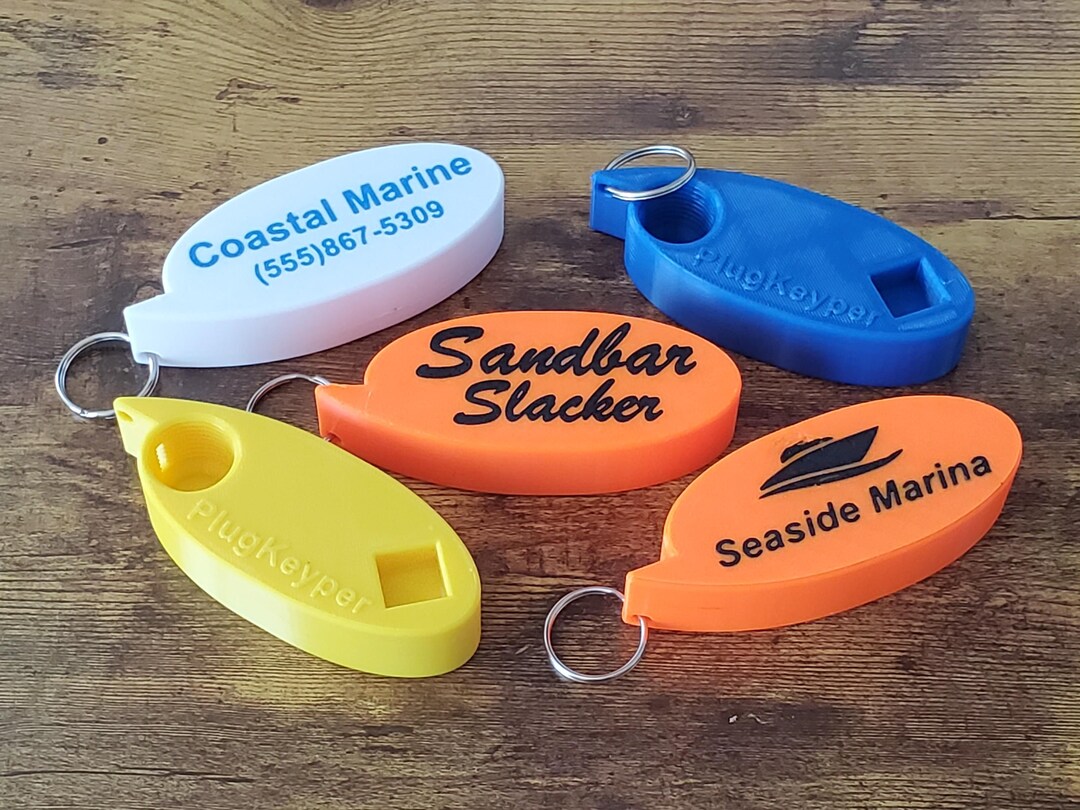 Plug Keychain Custom Drain Plug Keychain - Multi-tool - Key Float, Plug Wrench ...