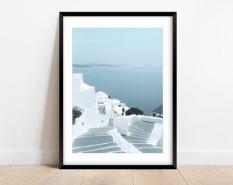 Santorini Wall Art,Santorini Wall Art ,Greece printable wall art, Wall Art, digital download, Travel Wall Art