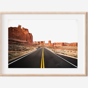 Arches National Park Wall Art, Utah Moab National Park Poster, Printable wall art, Wall Art, digital download, Travel Wall Art