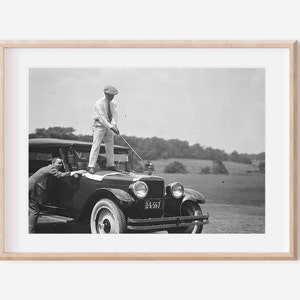Golf Wall Art, Black and White, Wall Art Poster, Vintage Printable wall art, Digital download