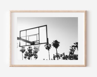 Basketball Wandbild, Basketball Wandkunst Poster, druckbare Wandkunst, Basketball Wanddekoration, digitaler Download, Reise Wandkunst