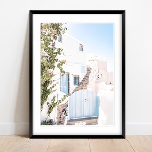 Santorini Wall Art,Santorini Wall Art,Grèce art mural imprimable, Wall Art, téléchargement numérique, Travel Wall Art