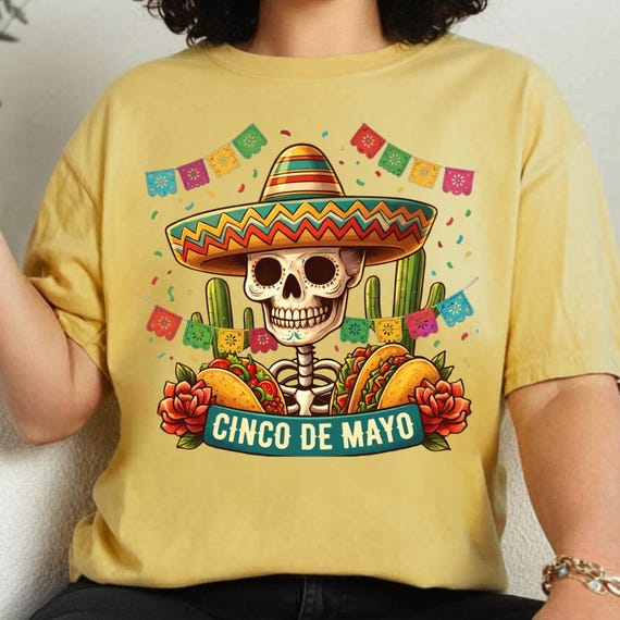 Cinco De Mayo Tshirt, Fiesta Tee