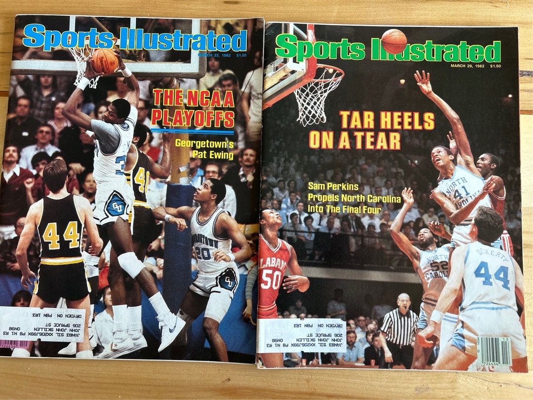 1982 College Basketball Covers Sports Illustrated