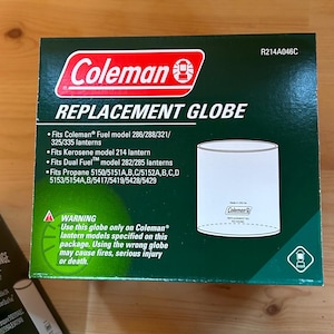Vintage Coleman 335 Replacement Globe