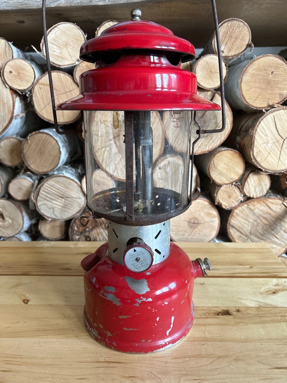1967 Coleman Red Lantern 220E - Etsy