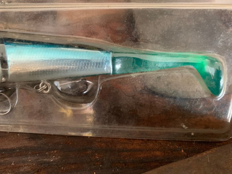 Leurre De Poche Creek Chub Vintage – Souris Vieillie, Surface, USA, Années 70