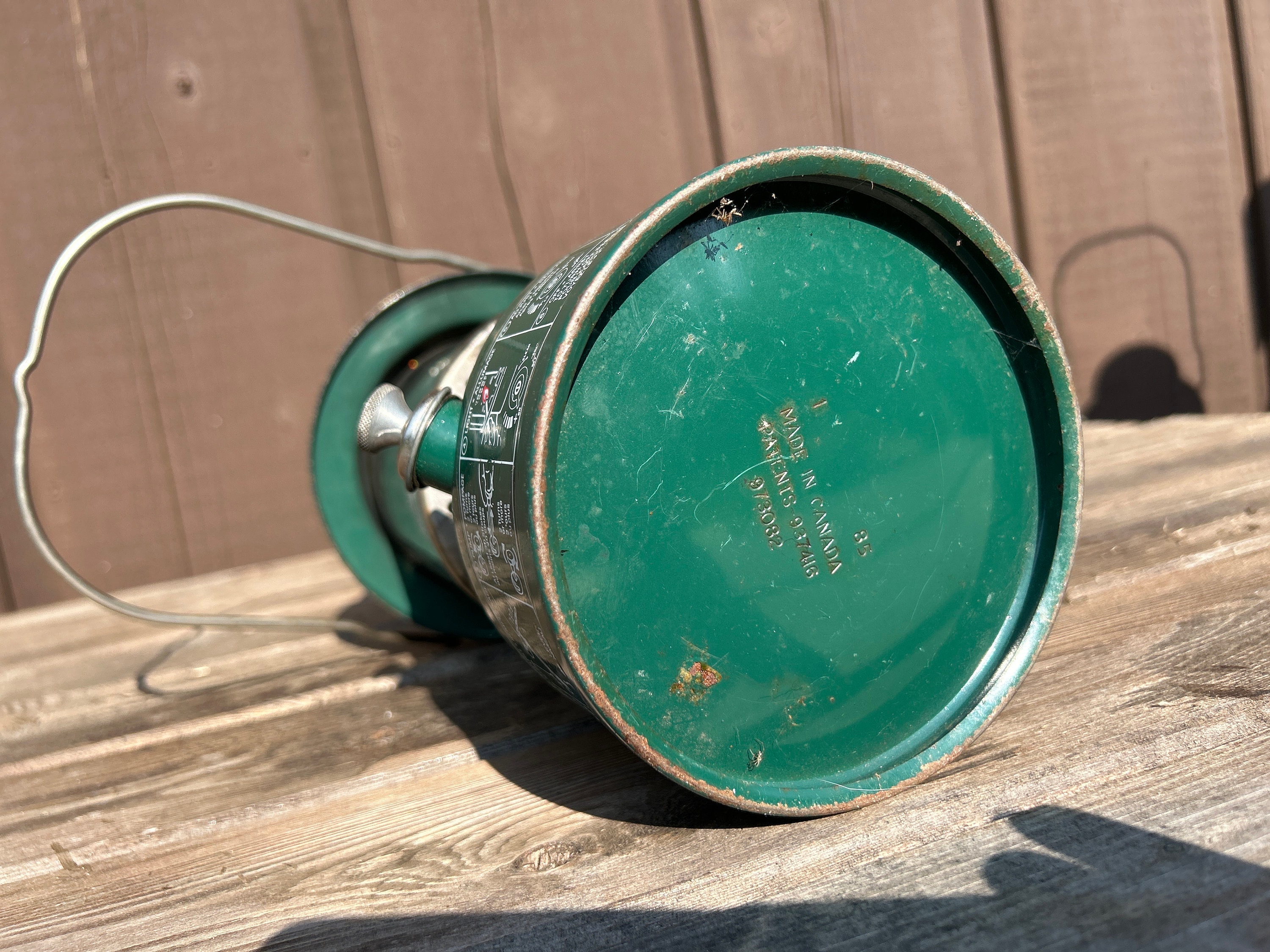 。Coleman コールマン　EASILITE 1985 COLEMAN EASI LITE CAMPING LANTERN MODEL 325 VINTAGE