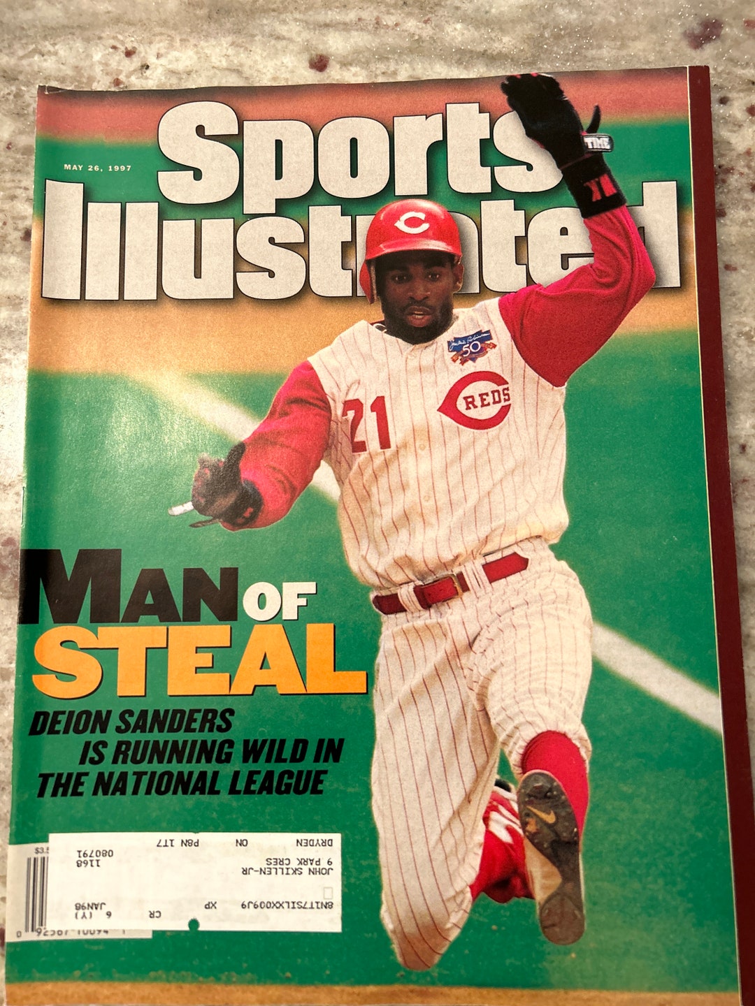 Deion Sanders Sports Illustrated Cover Etsy