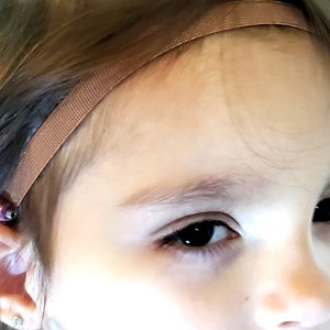 Light Brown Comfort Headband - Hearing Aid and Cochlear Implant Friendly
