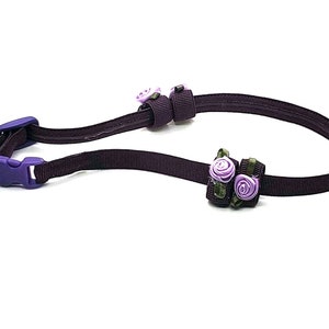 Purple Non-slip grip  Cochlear headband plain or with flower s loop sleeves