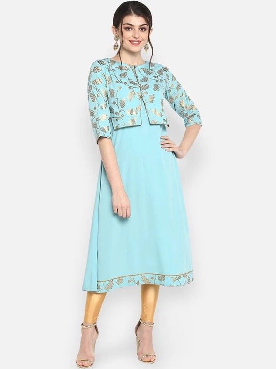A line deals kurti with jacket