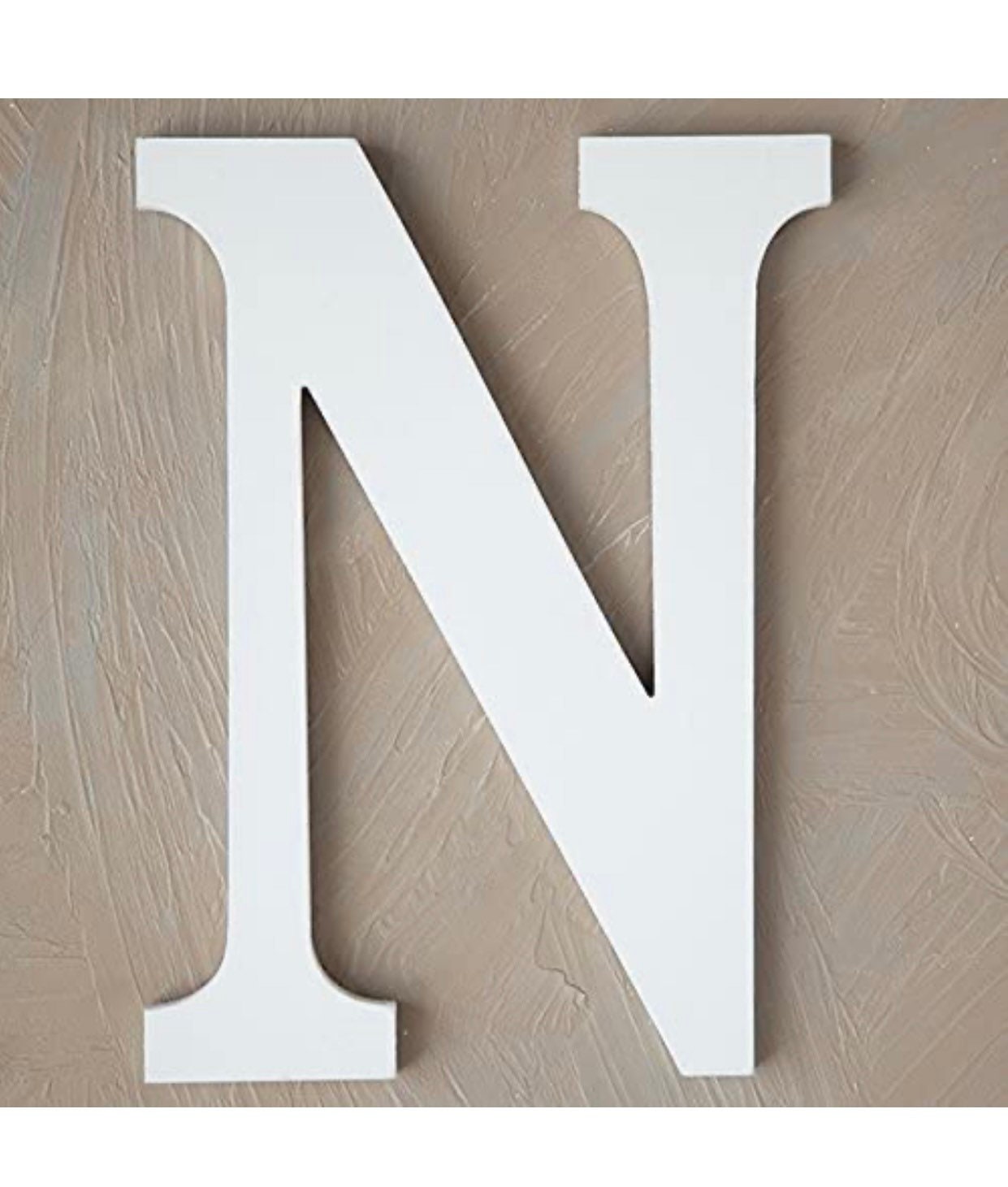Letter N Wall Hanging Etsy